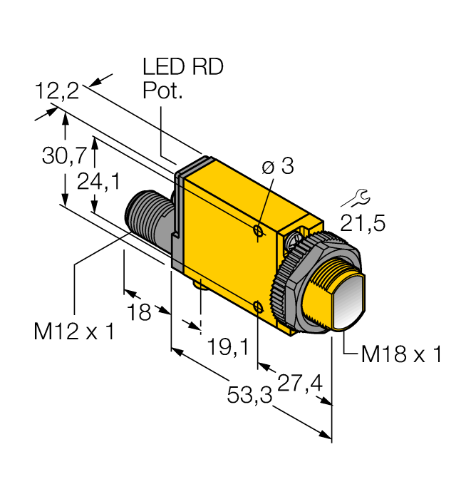 Photoelectric Sensor - Diffuse Mode Sensor